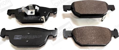 Champion 572624CH - Brake Pad Set, disc brake autospares.lv