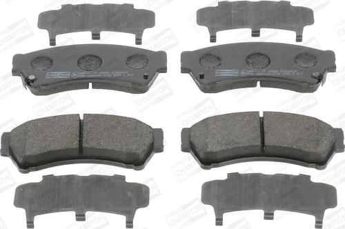 Champion 572628CH - Brake Pad Set, disc brake autospares.lv