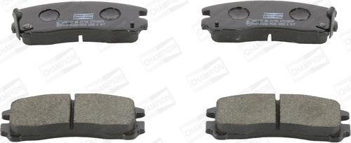 Champion 572186CH - Brake Pad Set, disc brake autospares.lv