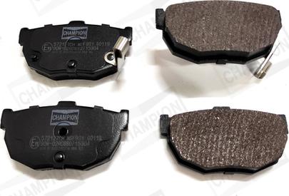 Champion 572127CH - Brake Pad Set, disc brake autospares.lv