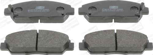 Champion 572350CH - Brake Pad Set, disc brake autospares.lv