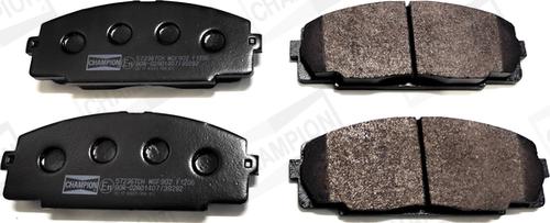 Champion 572367CH - Brake Pad Set, disc brake autospares.lv