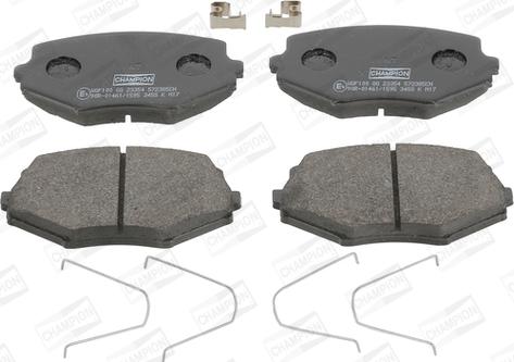 Champion 572385CH - Brake Pad Set, disc brake autospares.lv