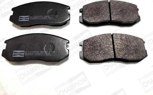 Champion 572375CH - Brake Pad Set, disc brake autospares.lv