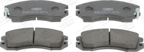 Champion 572275CH - Brake Pad Set, disc brake autospares.lv