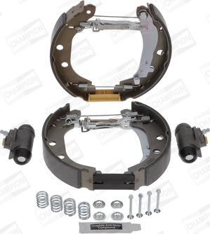 Champion 381350CH - Brake Shoe Set autospares.lv