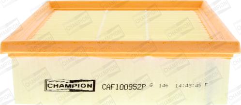 Champion CAF100952P - Air Filter, engine autospares.lv