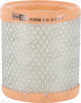 Champion CAF100438C - Air Filter, engine autospares.lv