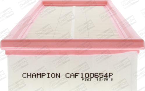 Champion CAF100654P - Air Filter, engine autospares.lv