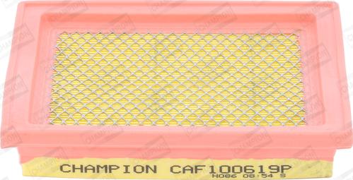 Champion CAF100619P - Air Filter, engine autospares.lv