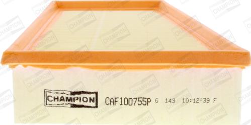 Champion CAF100755P - Air Filter, engine autospares.lv