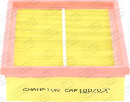 Champion CAF100703P - Air Filter, engine autospares.lv