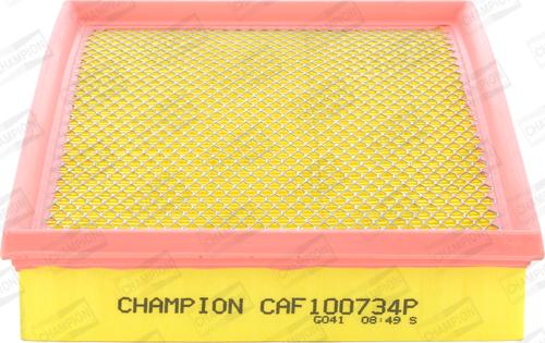 Champion CAF100734P - Air Filter, engine autospares.lv