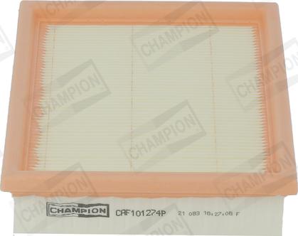 Champion CAF101274P - Air Filter, engine autospares.lv