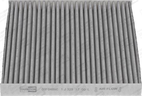 Champion CCF0486C - Filter, interior air autospares.lv