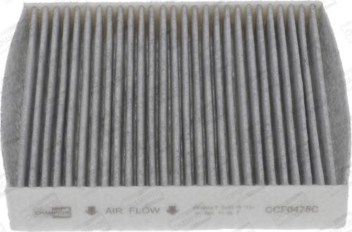 Champion CCF0475C - Filter, interior air autospares.lv