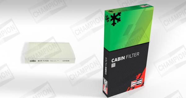 Champion CCF0035 - Filter, interior air autospares.lv