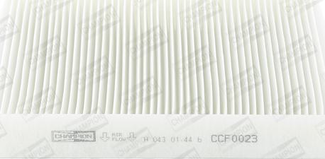 Champion CCF0023 - Filter, interior air autospares.lv