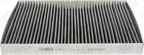 Champion CCF0124C - Filter, interior air autospares.lv