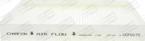 Champion CCF0172 - Filter, interior air autospares.lv
