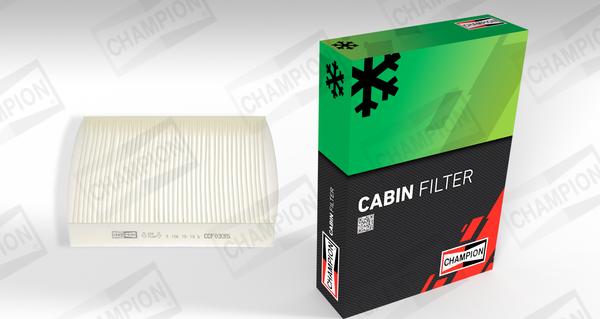 Champion CCF0335 - Filter, interior air autospares.lv
