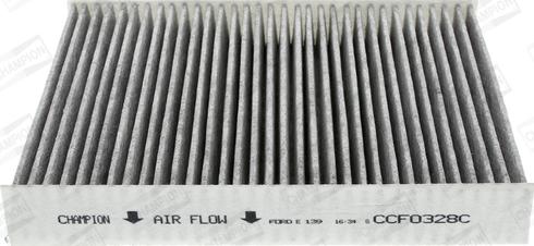 Champion CCF0328C - Filter, interior air autospares.lv