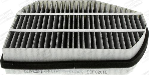 Champion CCF0201C - Filter, interior air autospares.lv