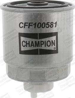Champion CFF100581 - Fuel filter autospares.lv