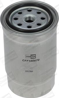 Champion CFF100670 - Fuel filter autospares.lv