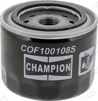 Champion COF100108S - Oil Filter autospares.lv