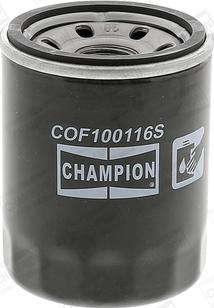 Champion COF100116S - Oil Filter autospares.lv