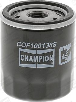 Champion COF100138S - Oil Filter autospares.lv
