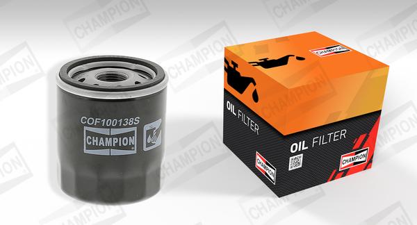 Champion COF100138S - Oil Filter autospares.lv