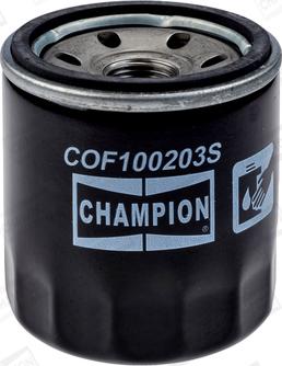 Champion COF100203S - Oil Filter autospares.lv