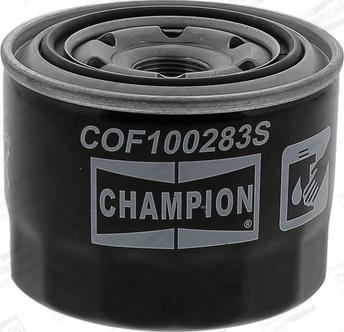 Champion COF100283S - Oil Filter autospares.lv