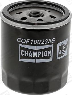 Champion COF100235S - Oil Filter autospares.lv