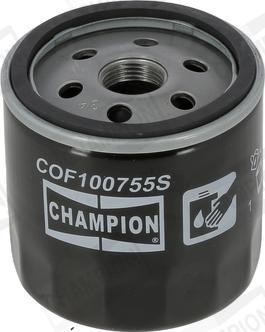 Champion COF100755S - Oil Filter autospares.lv