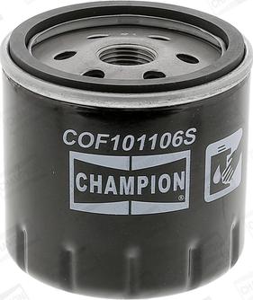 Champion COF101106S - Oil Filter autospares.lv