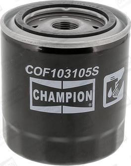 Champion COF103105S - Oil Filter autospares.lv