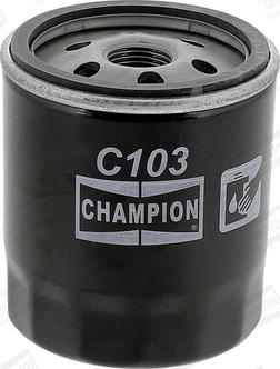 Champion COF102103S - Oil Filter autospares.lv