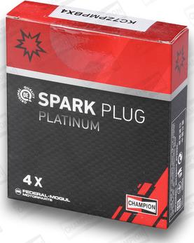 Champion KC7ZPMPBX4 - Spark Plug autospares.lv