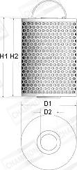 Champion X108/606 - Oil Filter autospares.lv