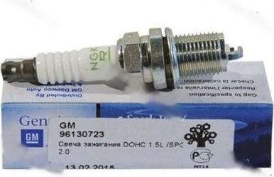 Chevrolet 96 130 723 - Spark Plug autospares.lv