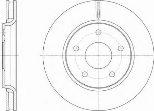 Chrysler 6803 2944AB - Brake Disc autospares.lv