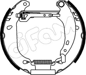 Cifam 151-098 - Brake Shoe Set autospares.lv