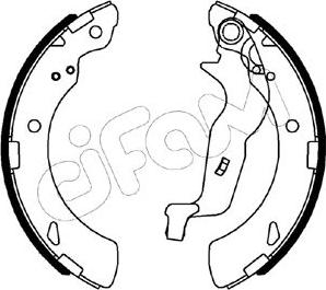 Cifam 153-494 - Brake Shoe Set autospares.lv