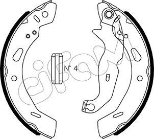 Cifam 153-490 - Brake Shoe Set autospares.lv