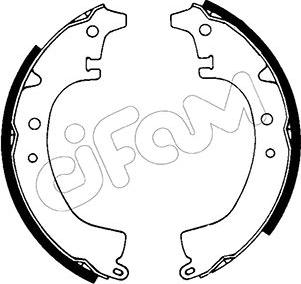 Cifam 153-408 - Brake Shoe Set autospares.lv