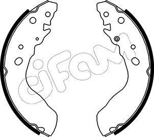 Cifam 153-403 - Brake Shoe Set autospares.lv