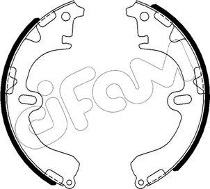 Cifam 153-423 - Brake Shoe Set autospares.lv